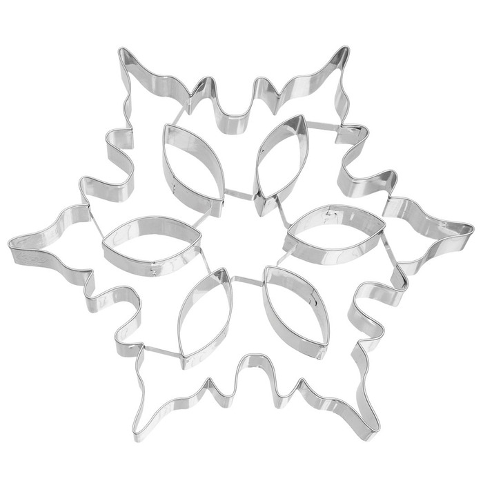 Форма для печива у вигляді сніжинки XXL, 20 см, RBV Birkmann