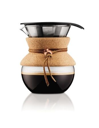 Кавник з фільтром пробка, 0,5 л, Pour Over Bodum