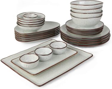 Столовый сервиз на 4 персоны, 26 предметов, бежевый Arena Holst Porzellan