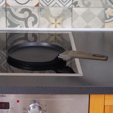 Сковорідка для млинців Fissman MELANI 22 см алюміній з антипригарним покриттям (4248)