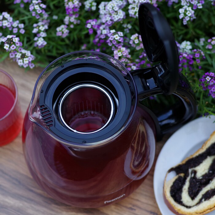 Чайник для заварювання Fissman 2000 мл зі сталевим фільтром (6462)