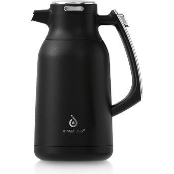 Термос-кавник 2 л, чорний Ideus