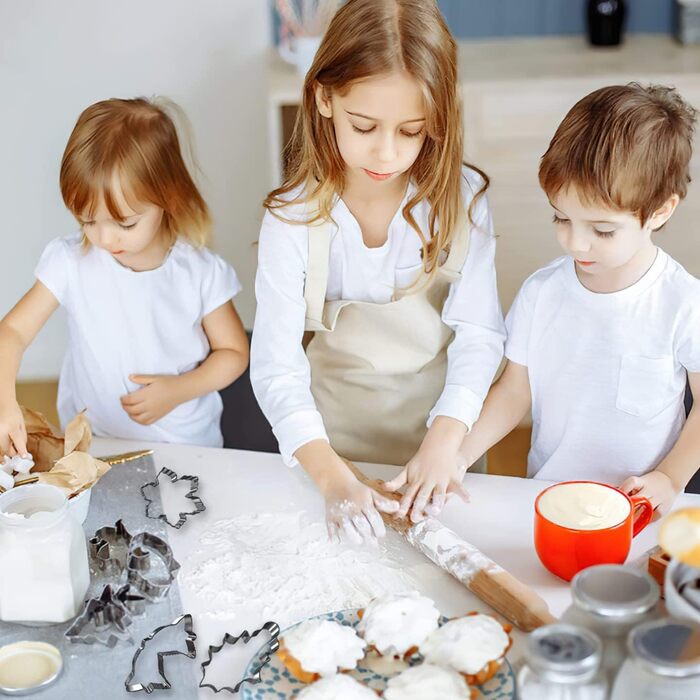 Різдвяні формочки для печива з нержавіючої сталі, 26 шт. chimoo