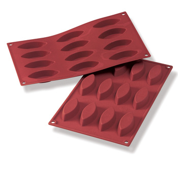 SF038/C Форма силіконова 'човник' 72х30 мм, h 15 мм