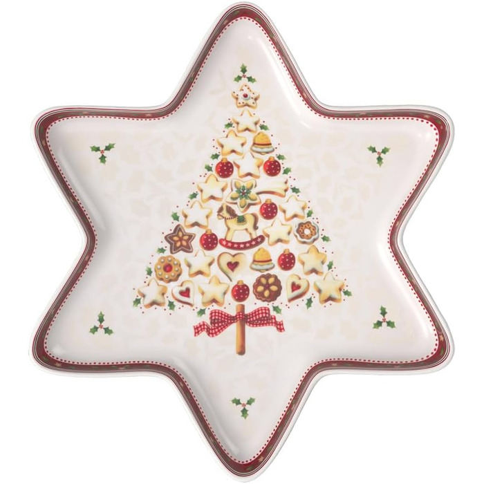 Блюдо в формі зірки, велика 37 х 33 см Winter Bakery Delight Villeroy & Boch