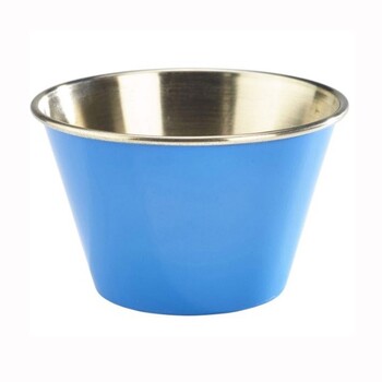 Соусник металевий 170 мл, синій, GenWare