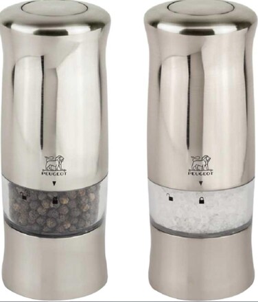 Набір млинкiв електричних для солі та перцю 14 см. 2/28480