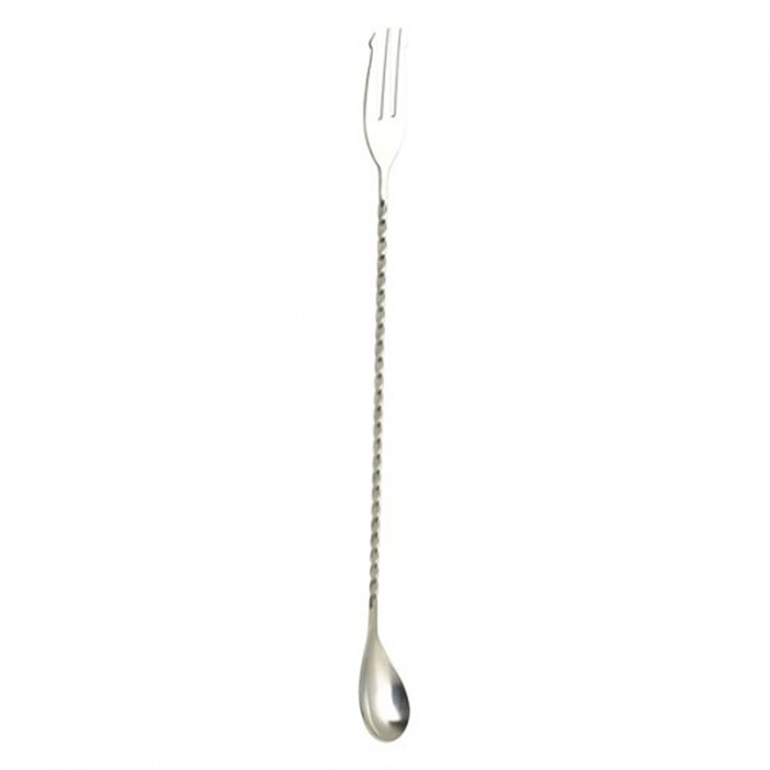 Барна ложка з вилкою, 30 см, GenWare