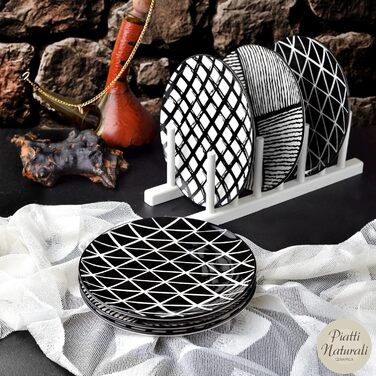 Набір із 6 тарілок 26 см Piatti Naturali