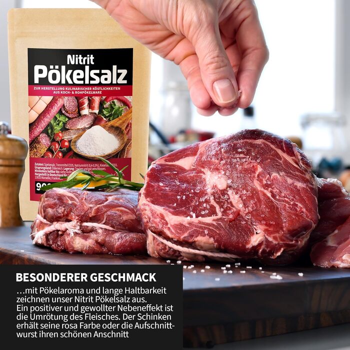 Сіль нітритна для копчення 900 г Detox Organica