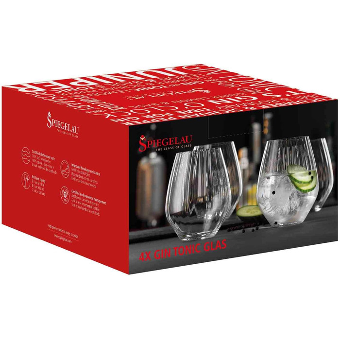 Набір из 4 келихів для джин-тоніка 625 мл, Special Glasses Spiegelau