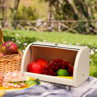 Хлібниця з кришкою що згортається 30,5 x 26 x 17,5 см HollyHOME