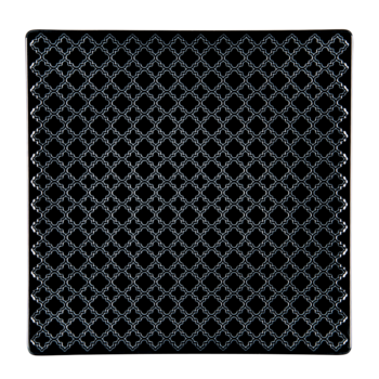 Тарілка квадратна Lubiana Marrakesz 30.5X30.5 см чорна 4296K80E