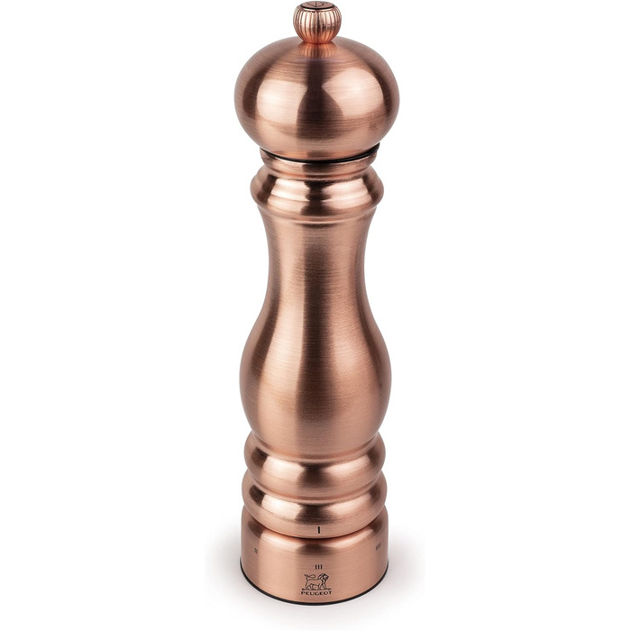 Перець - Виготовлений з нержавіючої сталі - 6 попередньо встановлених помелів - Мідь Pepper Mill Copper, 22