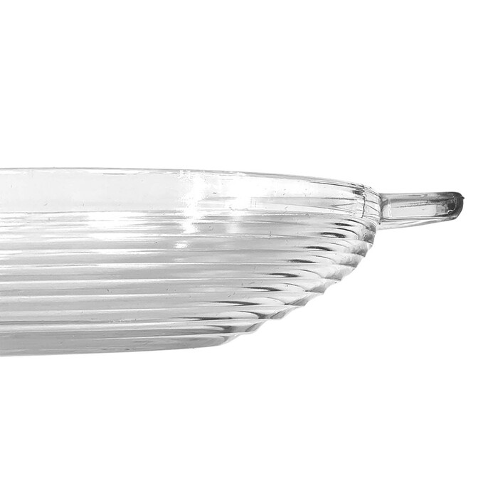 Блюдо для десертів La Rochere BALI, овальне, скло, 25 х 8 х 3 см