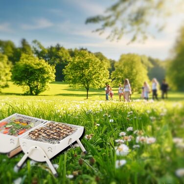 Складний гриль для барбекю  HOOZ