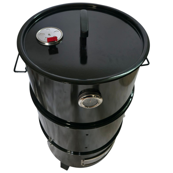 Вугільна коптильня GRILLI Barrel Smoker 400051 Код: 013194