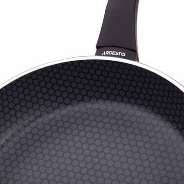 ARDESTO Gemini Salerno Сковорода для глубокой жарки, 28см, Алюминий, Черный