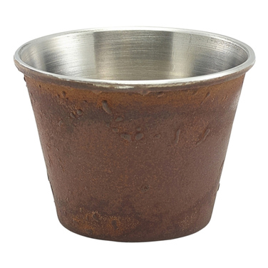 Соусник металевий 5.7*h 4 см, ефект іржі, Rust Effect, GenWare