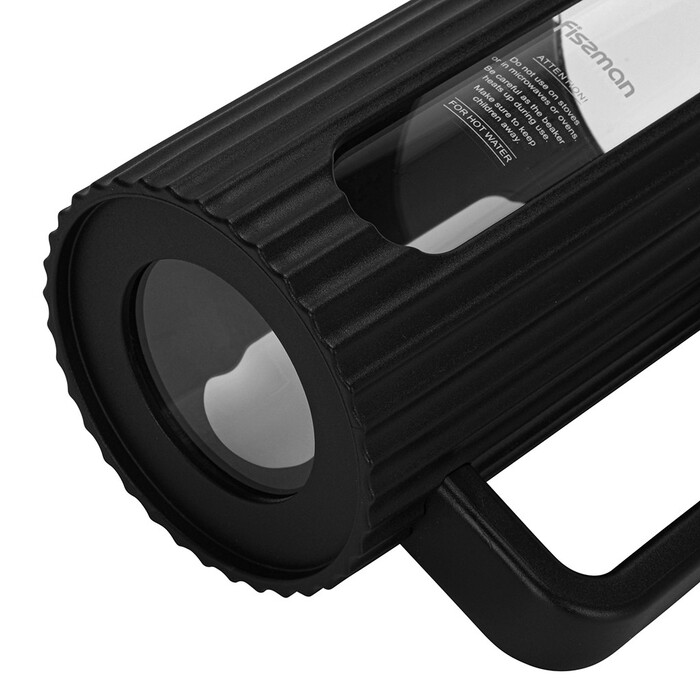 Заварювальний чайник Fissman з поршнем 600 мл скляна колба (9152)