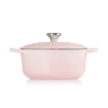 Каструля кругла 2,4 л рожева Shell Pink Le Creuset