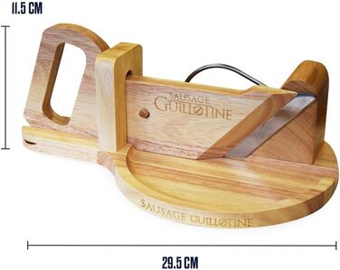 Слайсер для ковбас дерев'яний Sausage Guillotine Mikamax