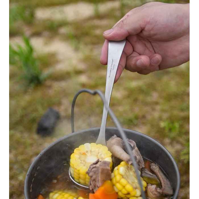 Титановий ківш з довгою ручкою 20,5 см Boundless Voyage