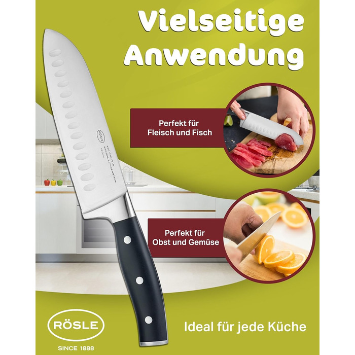 Нож сантоку 17,5 см Tradition Rosle