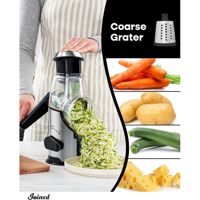 Терка для сиру роторна, нержавіюча сталь Joined