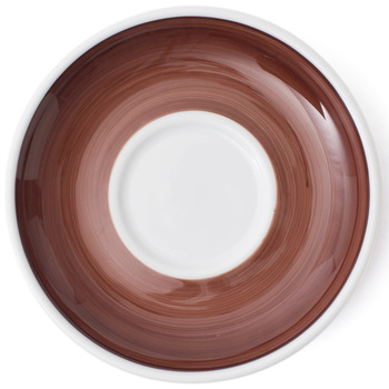 34416 Блюдце 14,5 см Brown для серій 'Verona/Torino/Bari/Palermo Millecolori Hand Painted'