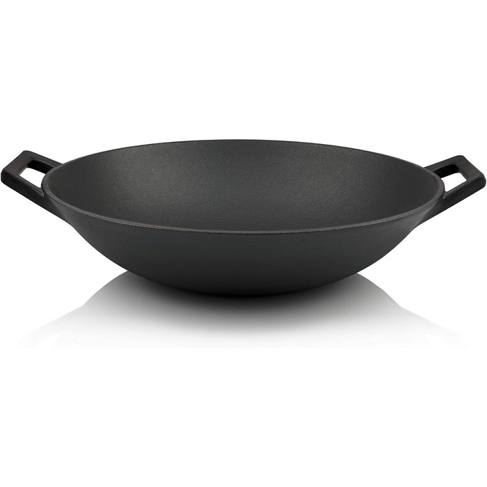 Сковорода вок чавунна 35,5 см BBQ-Toro