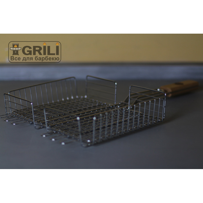 Маленькая решетка-гриль для барбекю 31 х 26,5 см GRILLI