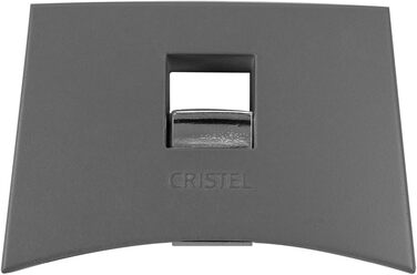 Ручка для посуды боковая съемная, серая Mutine Cristel