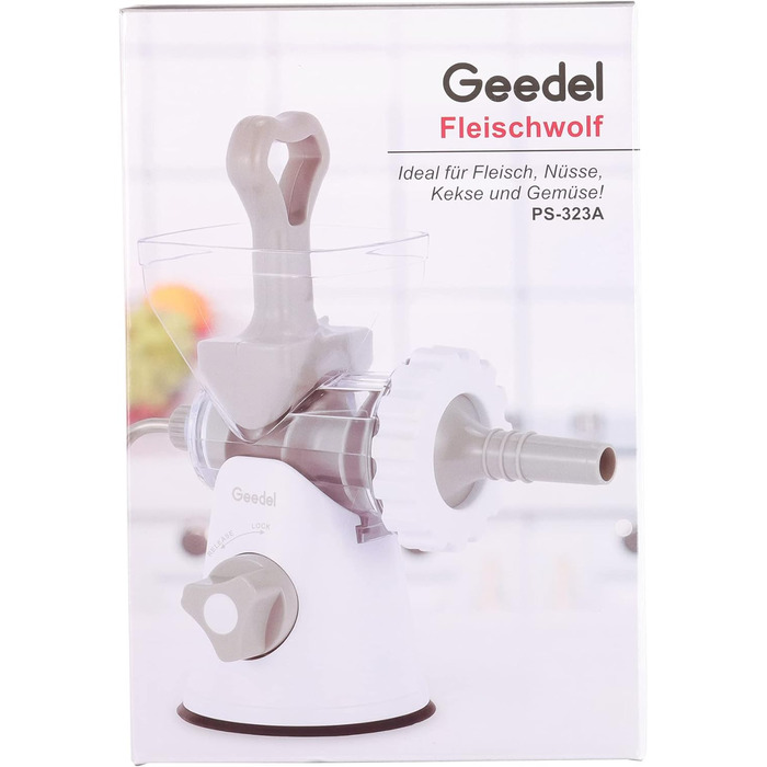 М'ясорубка з кондитерською насадкою Geedel