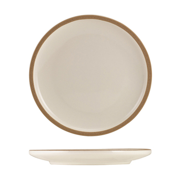 Тарілка 20 см, Kava White Stoneware, GenWare