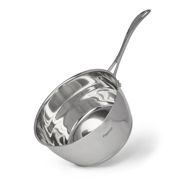 Ковш Fissman FELICE 18x9 см/2,4 л. без крышки нержавеющая сталь (5329)