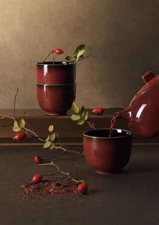 Чаша 13 см іржаво-червона Kolibri ASA-Selection