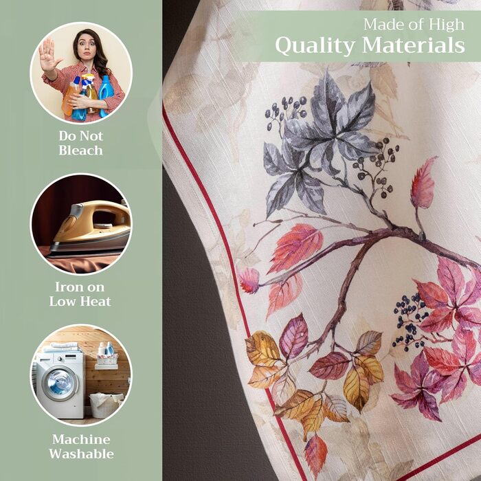 Набір із 3 багатоцільових кухонних рушників Барних рушників День подяки/Різдво (50 см x 70 см) (02 - Рівнодення - Бежевий, 50 x 70 см (Набір із 3 шт.)), 39 Hermine Noel