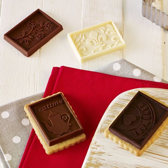 Форма для приготування глазурі, 14 х 11 х 3 см, червона, Petite Poésie RBV Birkmann