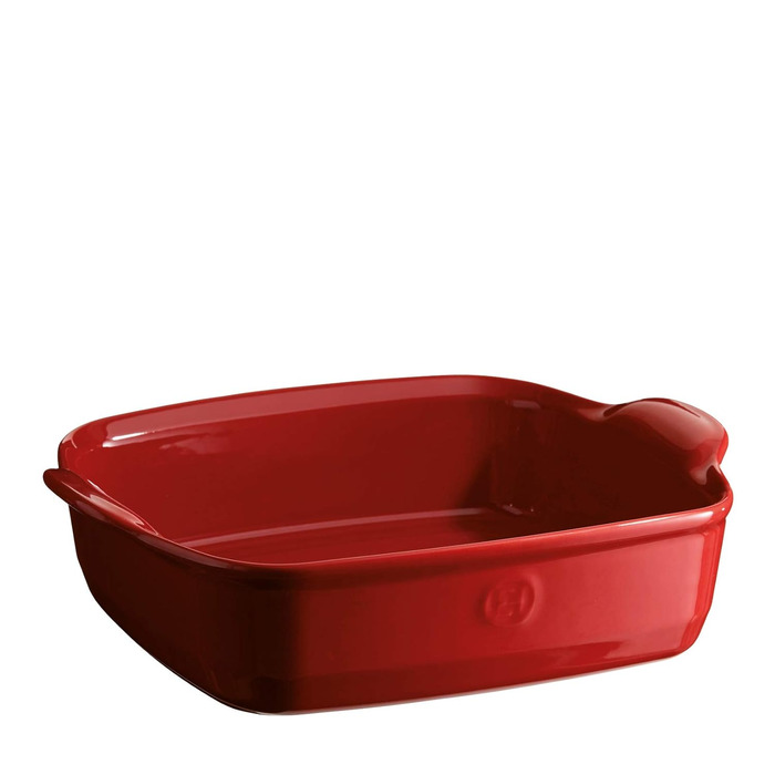 Форма для запікання прямокутна 28x24х7,5 см, бордова Emile Henry