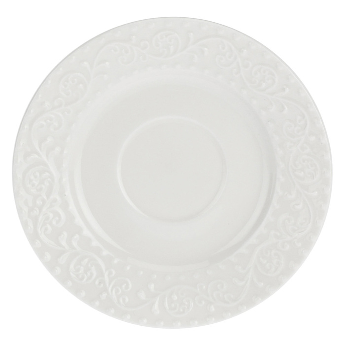 Набір чашок для кави з блюдцем La Porcellana Bianca SOGNANTE, порцеляна, 100 мл, 6 пр.