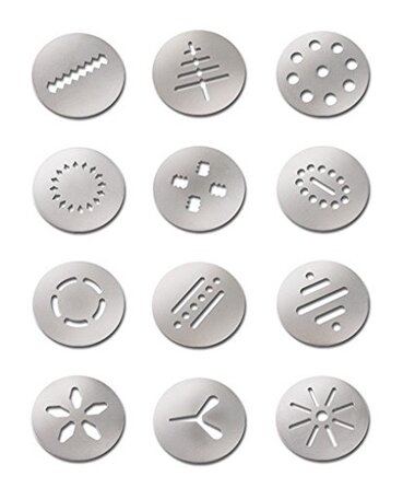 Кондитерский пресс с насадками - дисками для печенья Back - Helfer Dr. Oetker