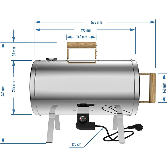 Коптильня електрична портативна Browin