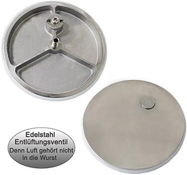 Машина для наповнення ковбаси професійна вертикальна 7 л, червоний MT07 Beeketal