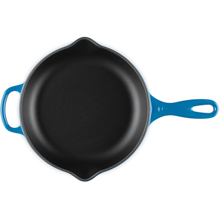 Чавунна сковорода LE CREUSET Signature, кругла, Ø Для всіх типів плит, вкл. Підходить для індукції, 1,93 кг, Гранат, 20182239490422 (Марсель, 23 см)