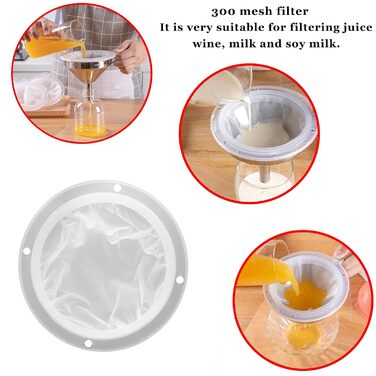 Набір лійок для консервування з нержавіючої сталі, 7 предметів LMYKH