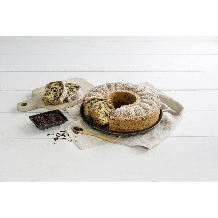 Пружинна форма Zenker плоска та трубчасте дно Ø 28 см форма для випічки з 2 днами, професійний набір форм для тортів, з високоякісним антипригарним покриттям, легко розформовується для соковитих тортів і пирогів, кількість