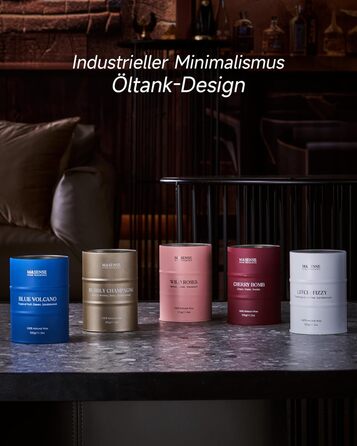 Ароматичні свічки M&SENSE з натурального соєвого воску, натуральна соєва свічка для домашнього декору, тривале горіння до 70 годин, класні подарунки-свічки для чоловіків і жінок (320 г, бамбуковий потік)