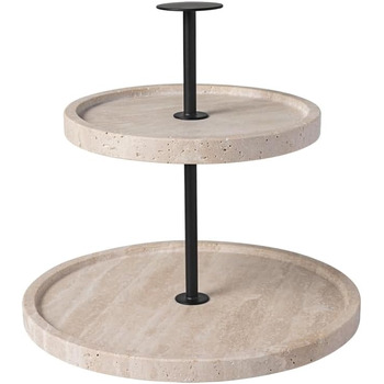 Етажерка 2-ярусна 24,5 см, бежевий Travertine Manufacture Villeroy & Boch