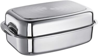 Універсальна сковорода, 36 x 25 см, нержавіюча сталь, 67067-36